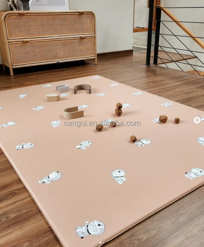 Kids Baby Playmat Reversible Foam Mat Waterproof Baby Foam Floor Play