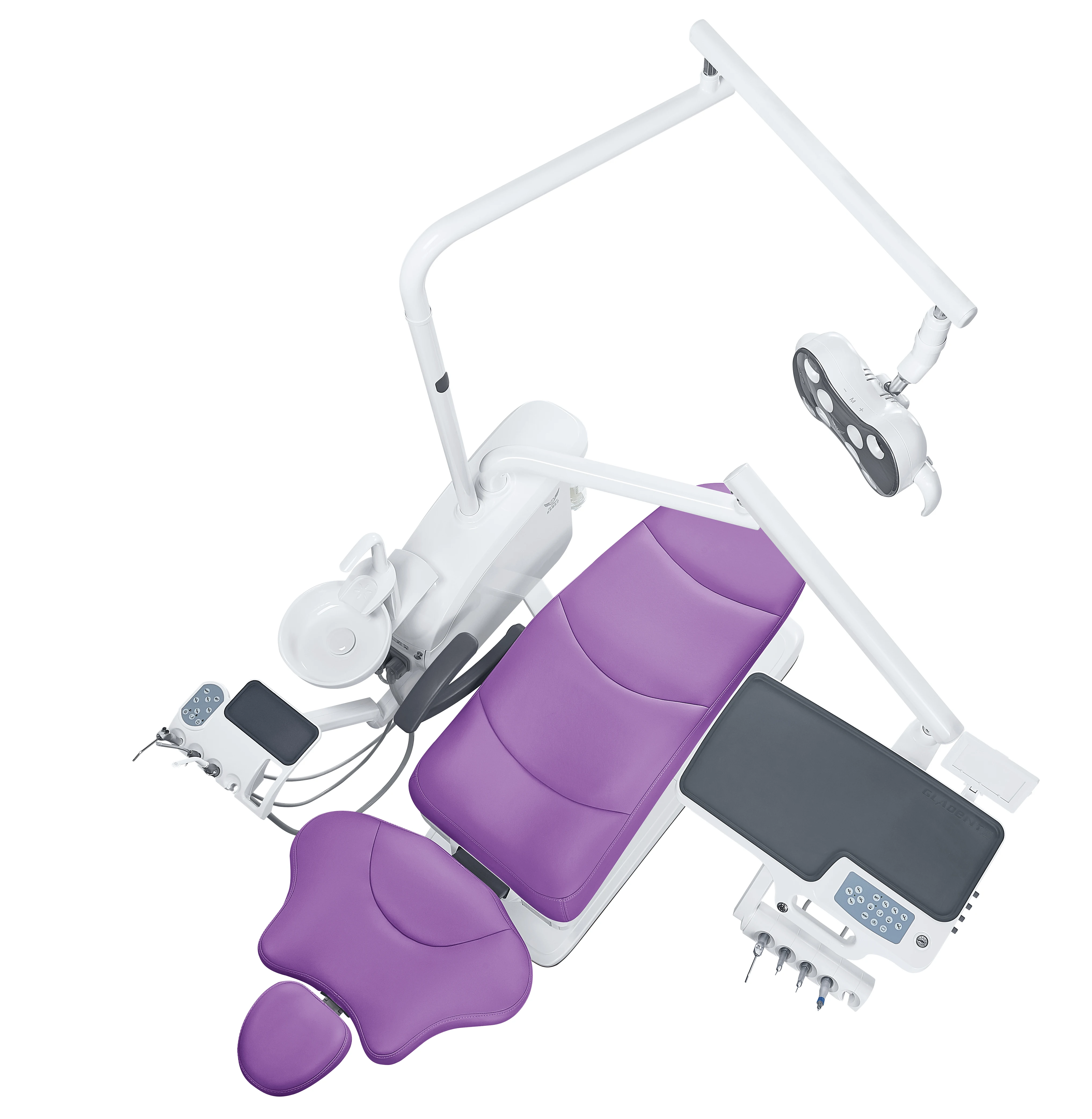 Gladent GD-S300   Dental Unit  Dental Chair with Tricolor Lamp
