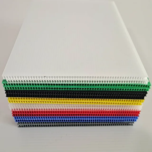 PP Plastic Hollow Board 2-10mm Wholesale Customized Anti-static Moisture-proof, Durable Plastic Partition Board Corrugated Board