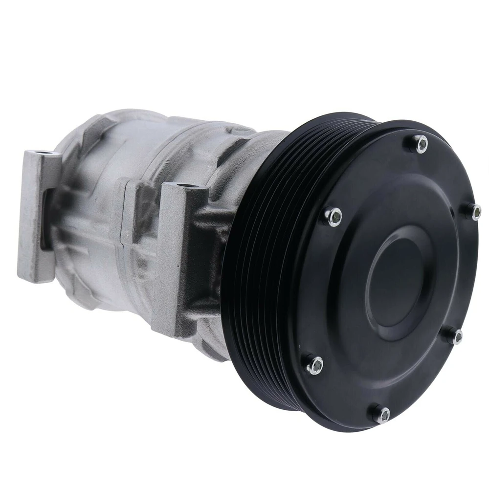 IZUMI Compressor W/Clutch 6A671-97110 for Kubota M110 M5700 M6800 M820 Industrial Engine Parts