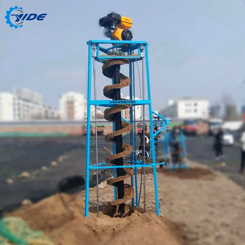China Mini Handheld Portable Screw Earth Boring Machine on Sale