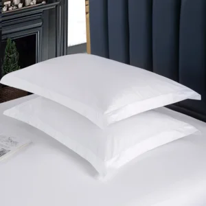Pure Cotton Pillowcases,  Designed for Five-star Hotel Standards, Guesthouses  Pure White60s