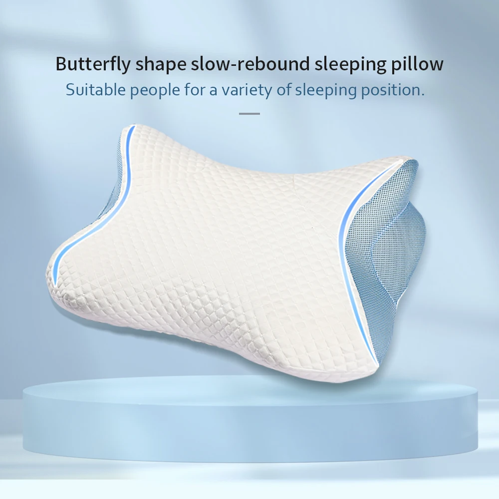 Cervical Cloud Pillow Natural Traction Bed Cushion For Sleep_voghion.com