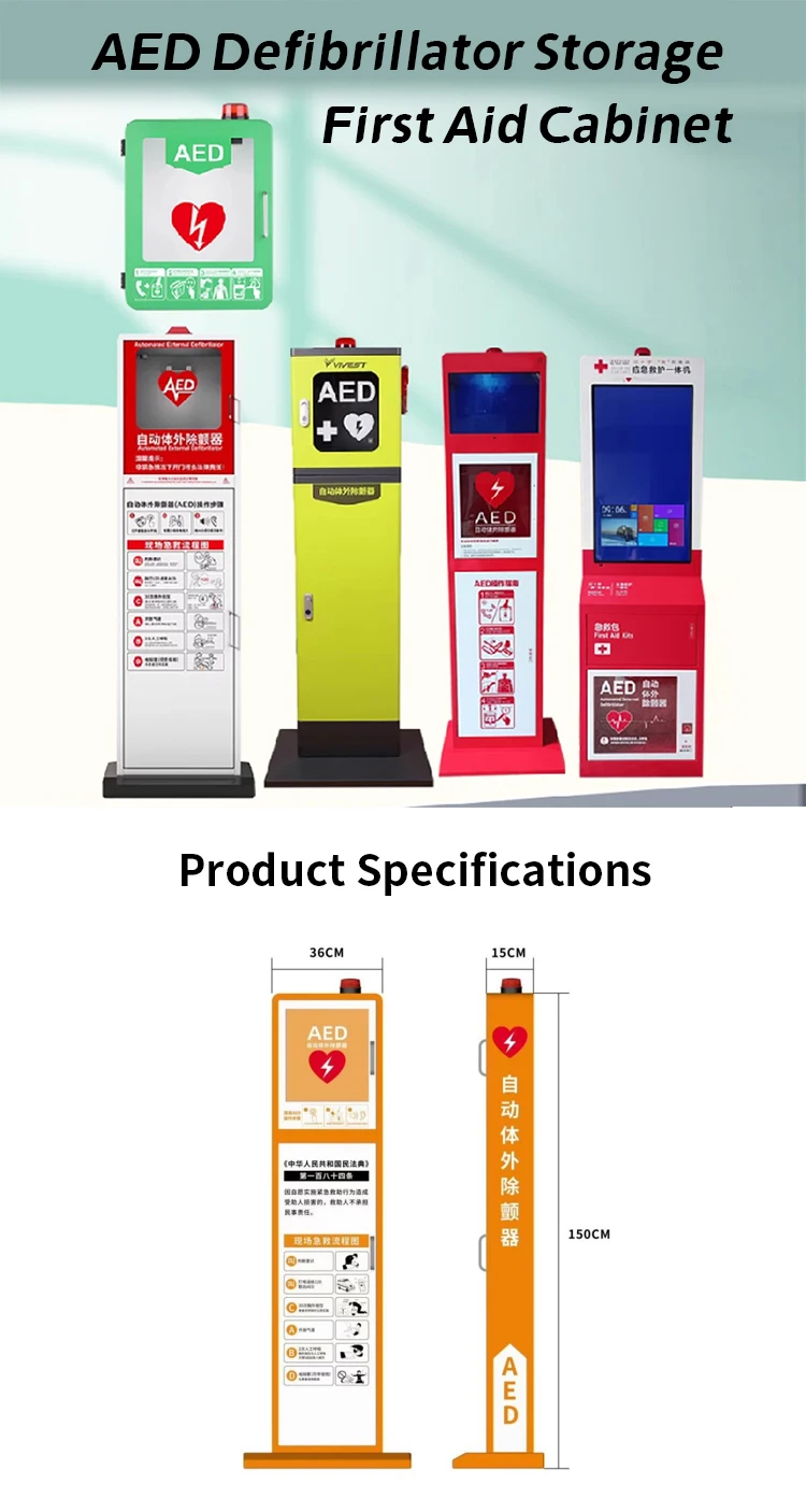 Secure and Accessible AED Storage Cabinets for Emergencies