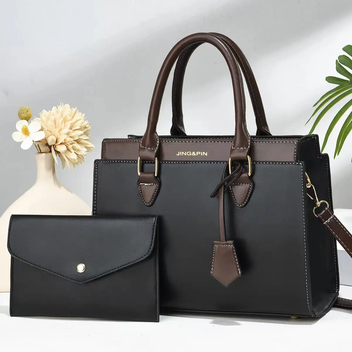 Women Luxury Handbag 2023 New 2 Piece Set Mother Bag One Shoulder ...