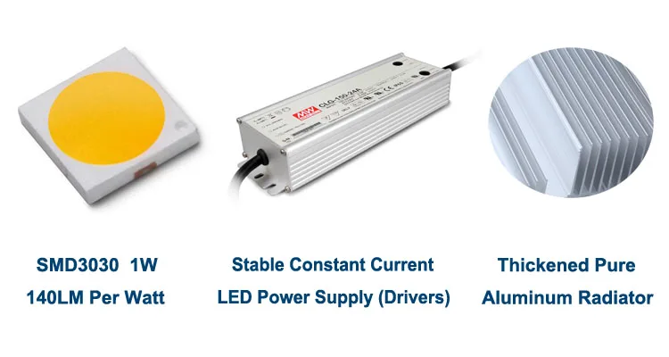 SMD3030 Out Door 60 Watt IP65 LED Street Lights High Luminous