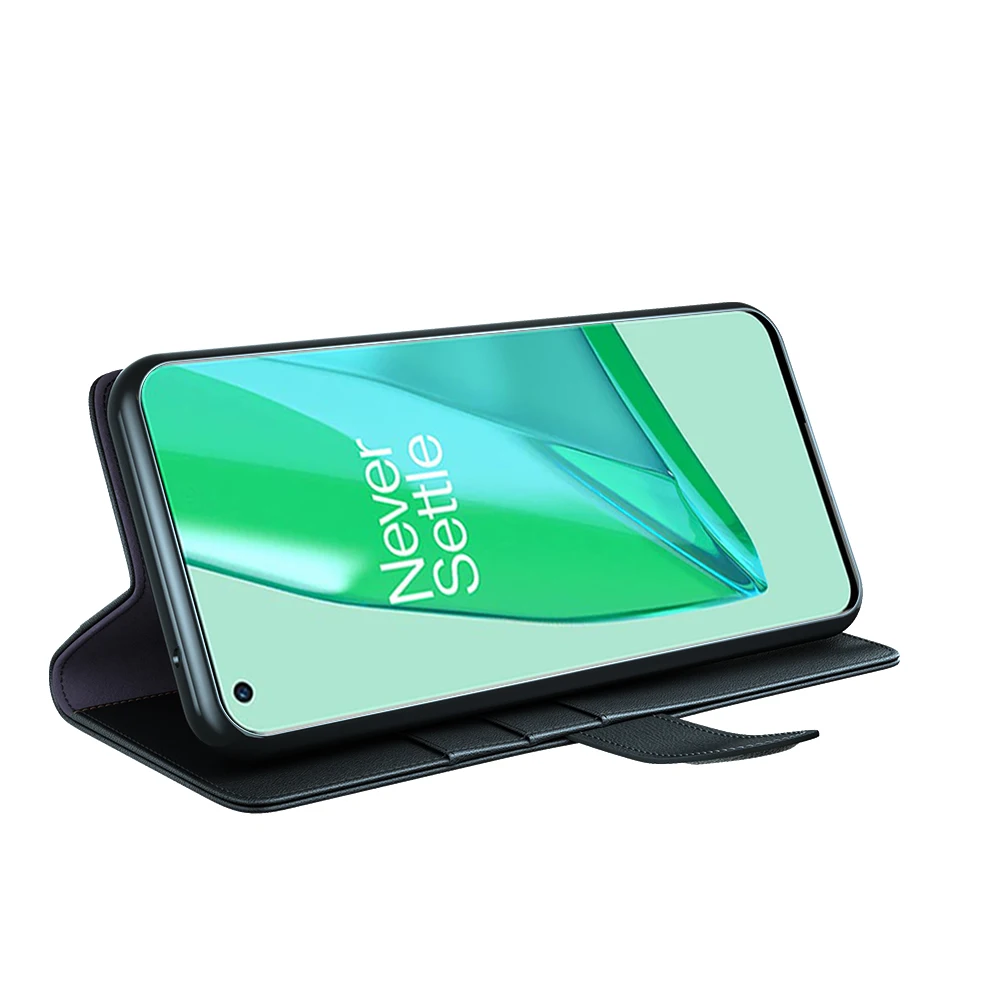 For OnePlus 9 Pro Mobile Case Cover for OnePlus 9 Pro Cellphone Case Genuine Cowhide Real Leather Phone Cover Phone Wallet Case