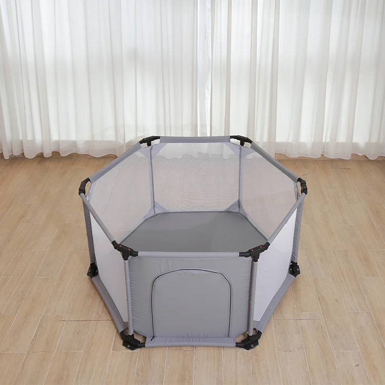 Recinzione di Sicurezza per Bambini in Tessuto di Maglia Oxford gaeruite Hexagon Box per Bambini 142x65 cm