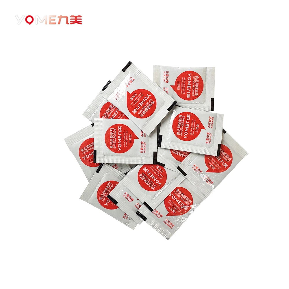 YOME 80cc Oxygen Absorber with Indicator  Best Kept Oxygen Absorber for FoodCakes Cake Packaging Beef Jerky Chicken Coffee