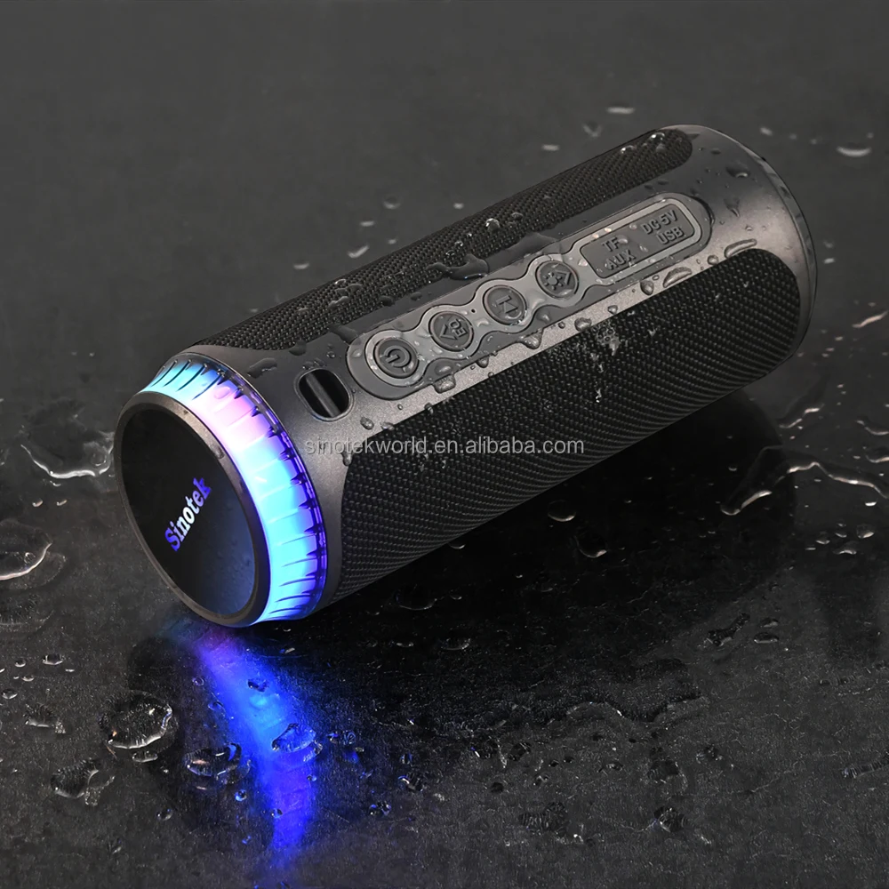 New Arrival Smart Speaker Volume Control Knob IP65 Waterproof LED Speaker Top Ranking Products 2023