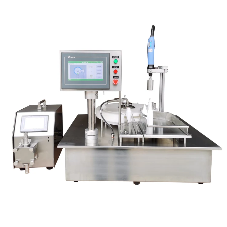 Desktop Automatic Small Filling and Capping Machine for Bottles
