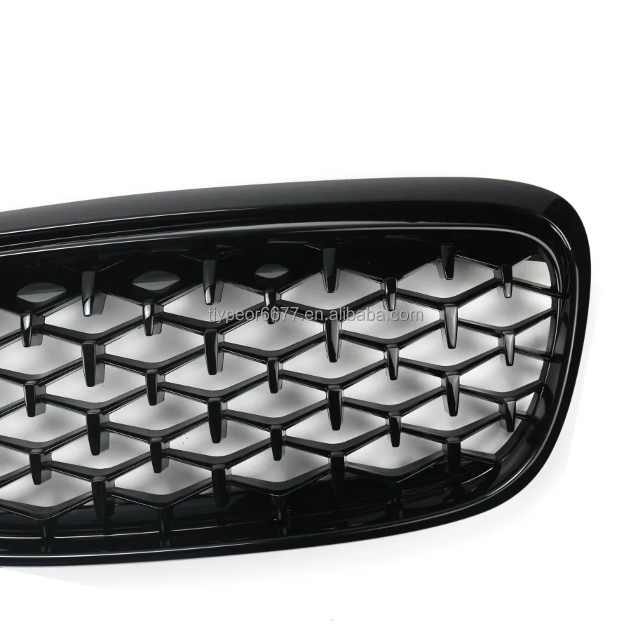 product tiypeor front bumper grille diamond grill meteor style for bmw 2 series f45 2014   2018 diamond style car front grille-6