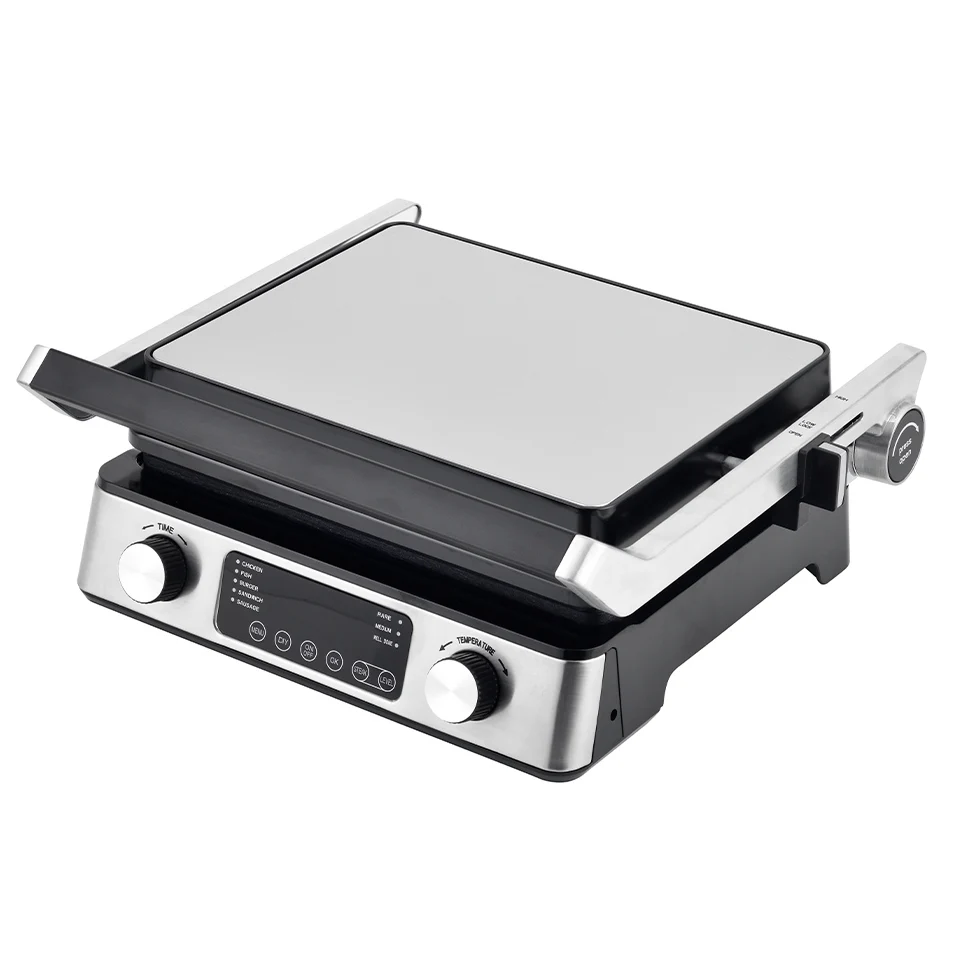 Aifa Non Stick 2000w Detachable Digital Grill 180 Degree Opening Smart Sandwich Toaster Grill