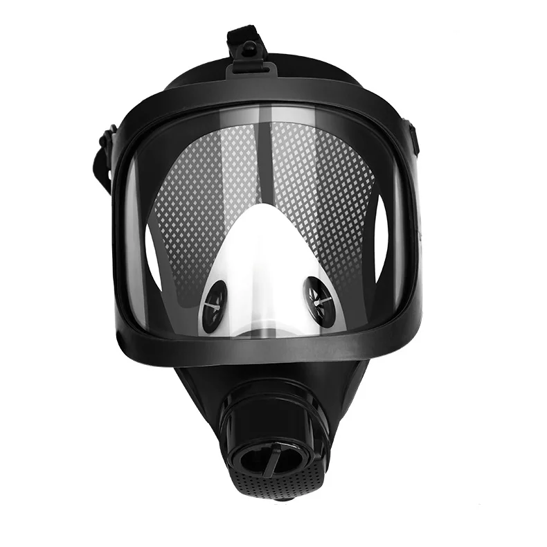Высококачественная многоразовая маска для респиратора на все лицо рисования распылением из поликарбоната удобная ношения