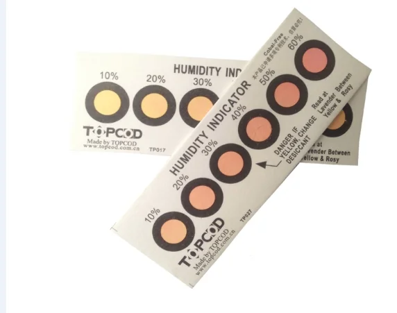 Humidity Indicator Card - Cobalt Dichloride Free