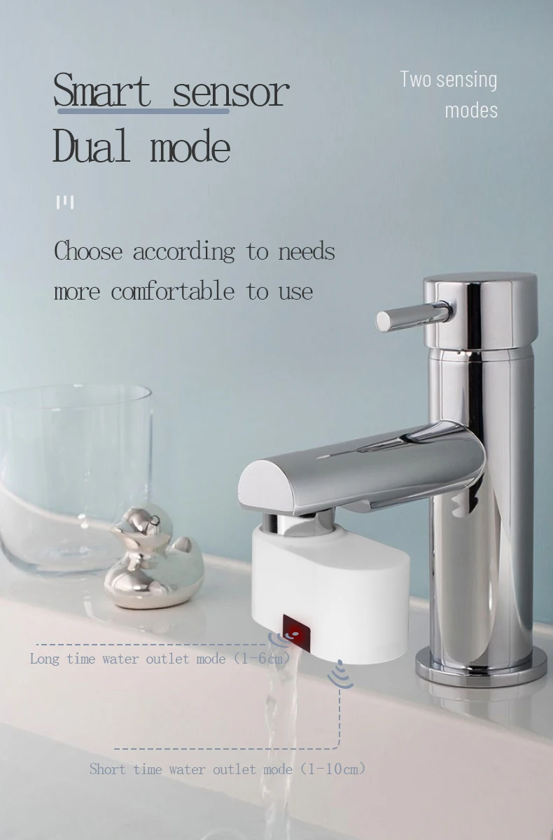 Factory Bathroom Touchless Water Faucet Adapter Sensor Water Tap
