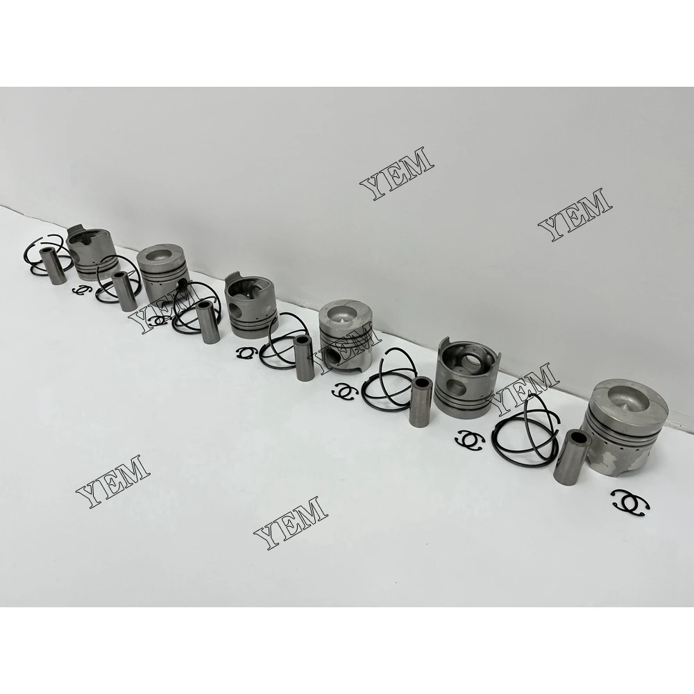 FD6 Piston With Ring Kit Fit for Nissan Forklift Excavator Engine for Nissan Piston With Ring Kit 4