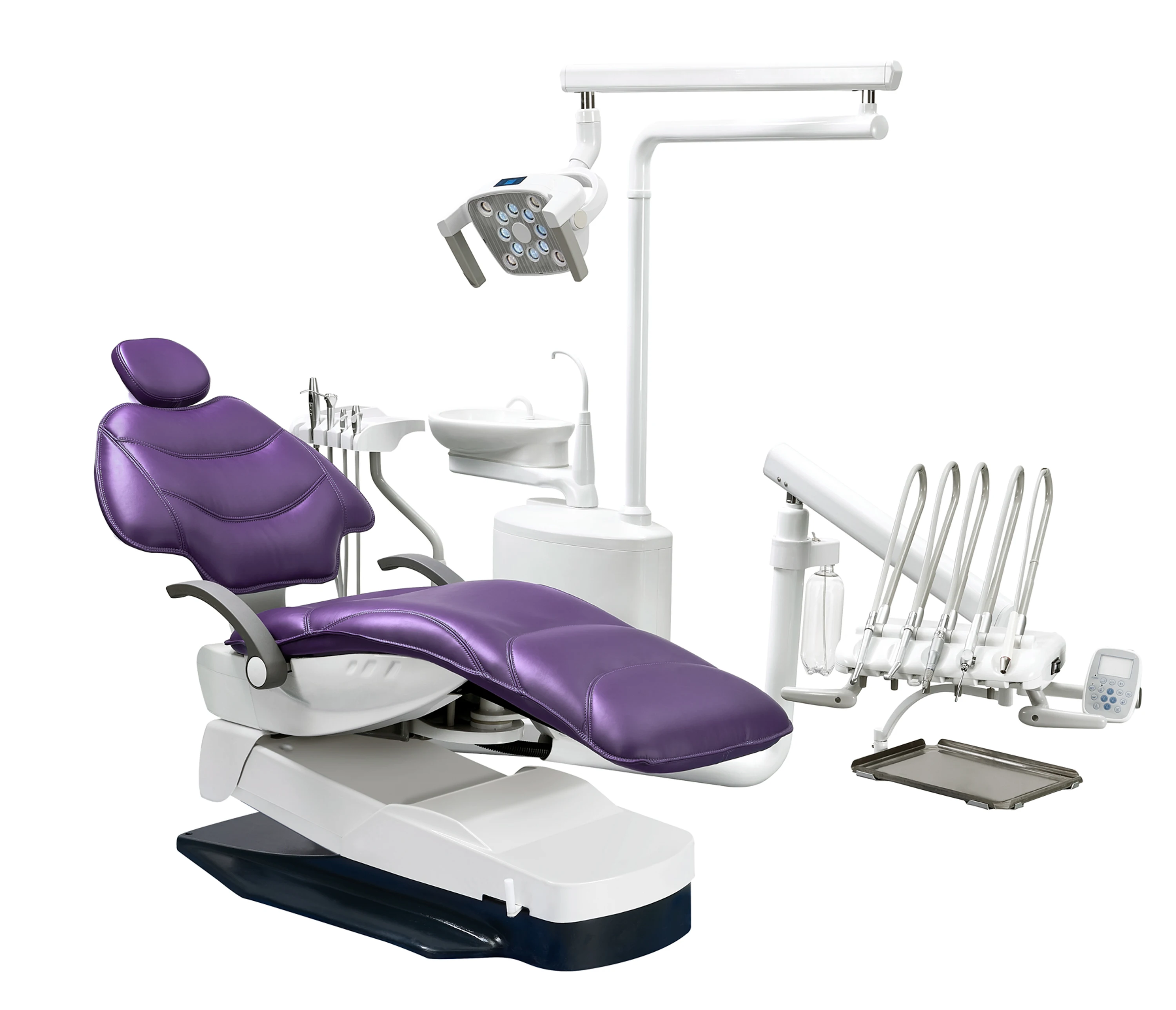 Multifunctional Popular Dental Unit with Movable Cart CE Approved Dental Chair