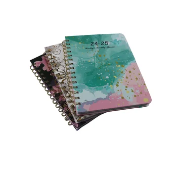 planner agenda planner notebook agenda school supplies 2024 planner journal diary custom print  note books leather budget