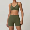 Green bra&shorts