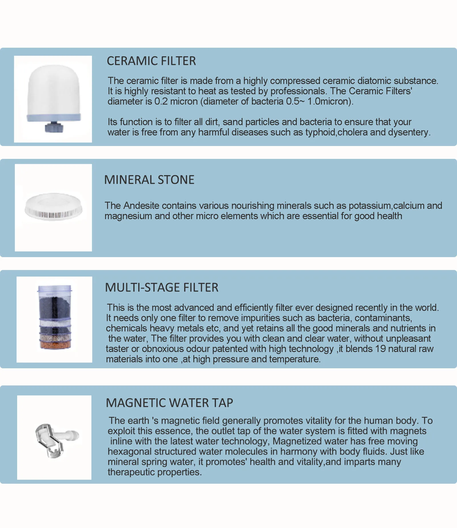 25 L Mineral Water Purifier For Home Wholesale Household Water Filter