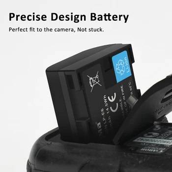 KingMa Wholesale LP-E6 Digital Li-ion Batteries for CANON EOS 60D 70D 7D 6D 5D MARK 2 II MARK 3 III DSLR detail image