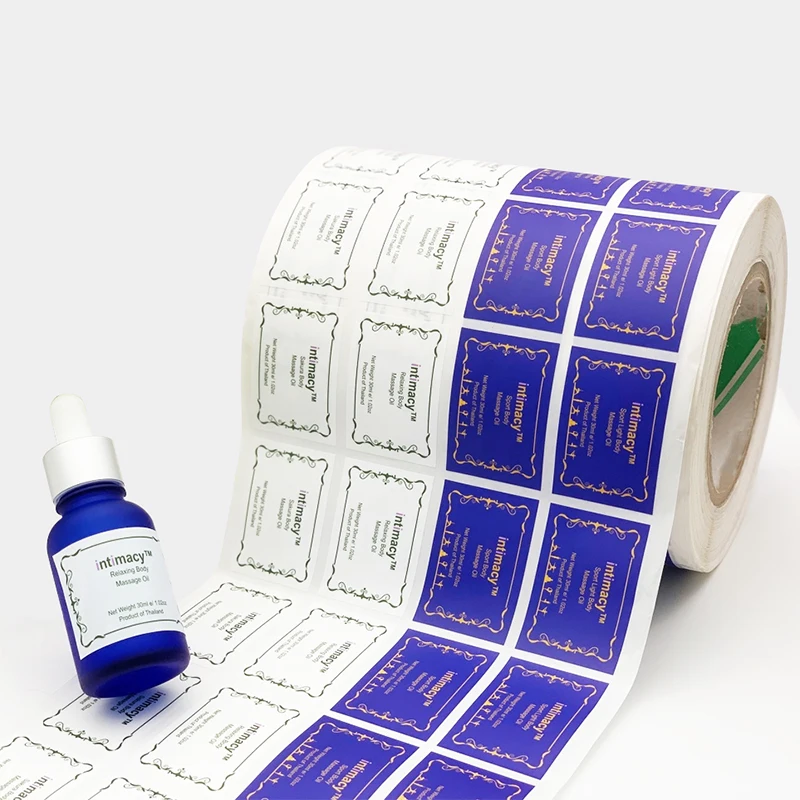 Custom Printing Roll Waterproof Adhesive Whey Protein Powder Private