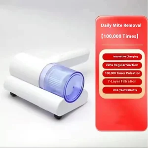 Portable Wireless UV Handheld Vacuum Cleaner Cross-Border Home Appliance for Bed Bacteria Mite Removal Convenient for Household