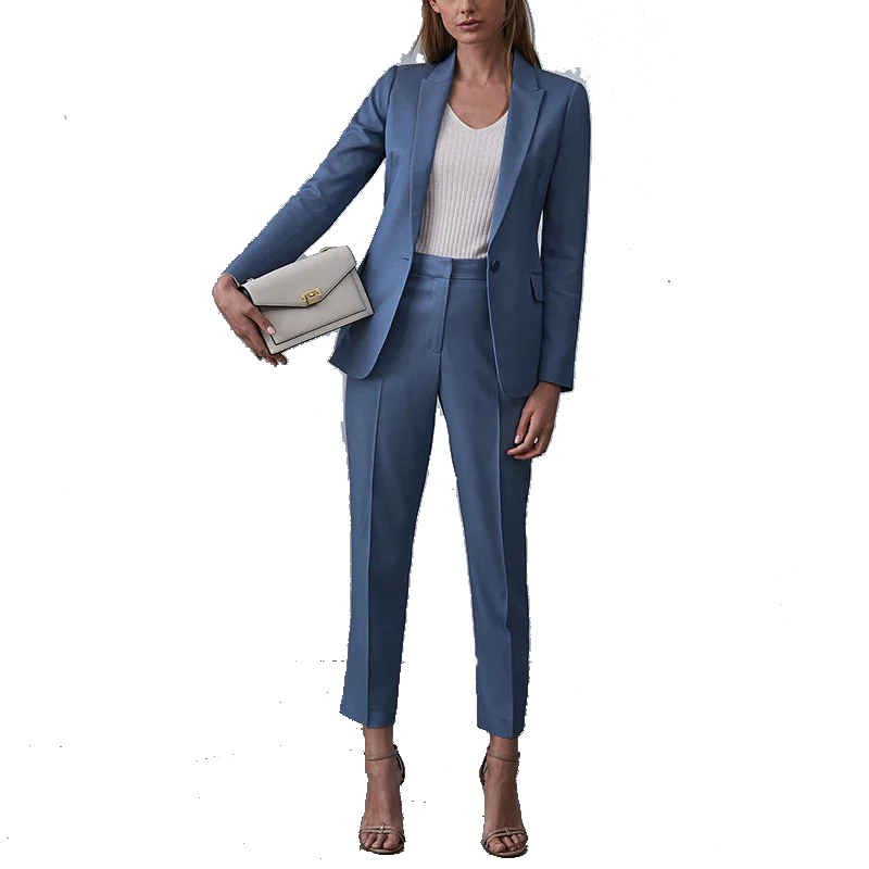 Blazer Kantor Wanita Tren Kustom Dua Potong Set Warna Warni 2020 Buy Wanita Blazer Jaket Jas Wanita Kasual Jaket Product On Alibaba Com