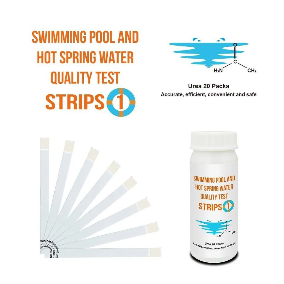 Swimming Pool And Hot Spring Water Quality Test Strips Urea Test Strips