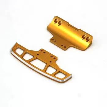 Metal Front and Rear Bumper with Vent for 284131 K969 rc car