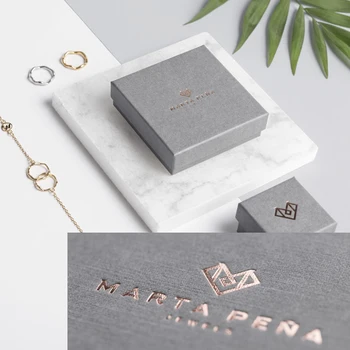 Hard Kraft Personalized Jewelry 'Braclet' Oem Mens High End 'Jewery' Engagement Ring Earing 'Jewel' Packaging 'Jwellery' Box