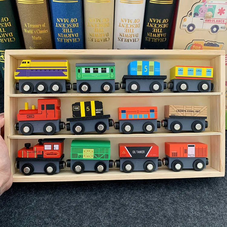 Toy Train Enthusiasts Will Love Our High-Quality Wooden Sets