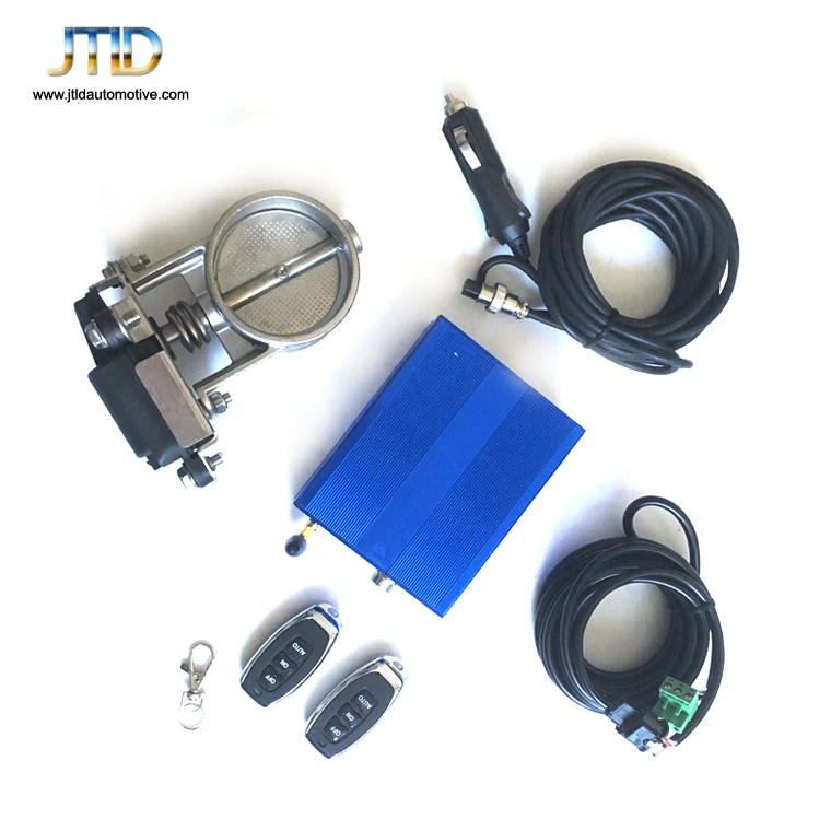 JTLD Newest Type Performance Exhaust System 76mm 3inch Exhaust Valvetronic Electric Valve with Remote Control