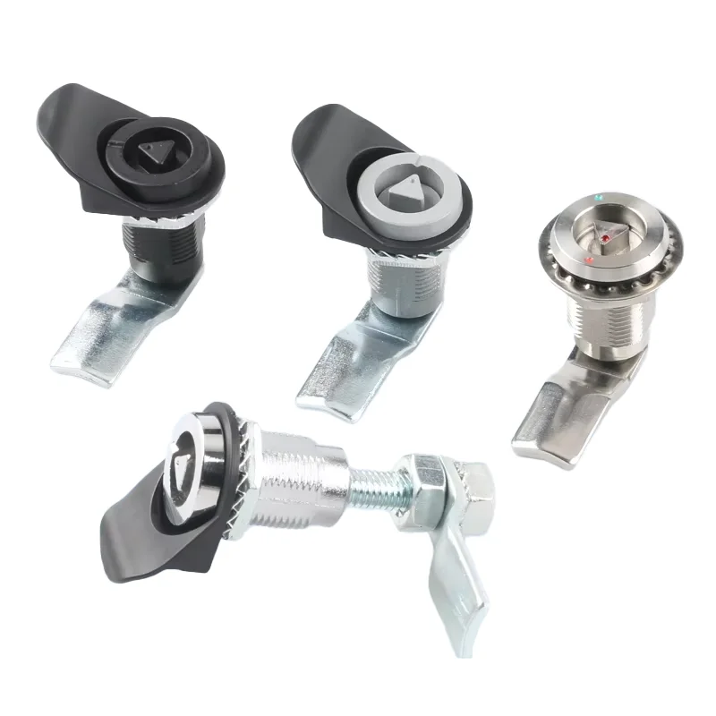 6000 Series Cabinet Lock Telescopic Cam Compression Turn Train Lock Electrical Cabinet Door Triangle MS816 Cutting