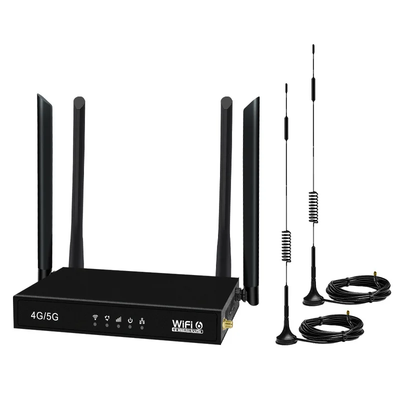 Factory ED123 Wireless 4G Router with SIM Card Slot Enhanced External  Antennas CAT4 Industrial CPE 4G LTE
