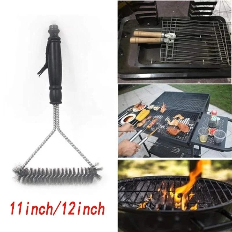 Bbq Grill Barbecue Kit Cleaning Brush