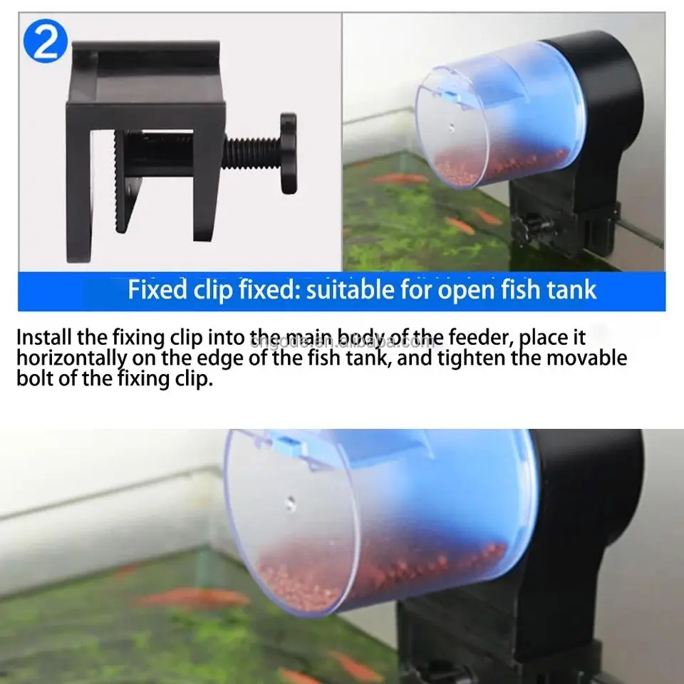 High Quality Automatic Fish Feeders Timing Fish Food Feeder Food