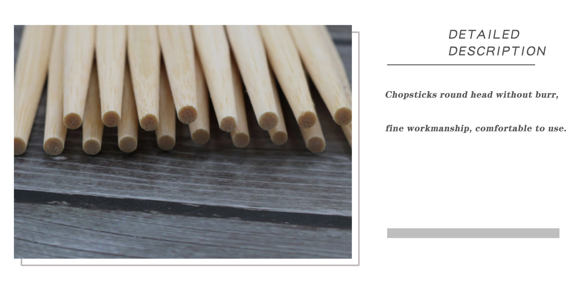 sushi chopsticks disposable nature bamboo chopstick with custom logo