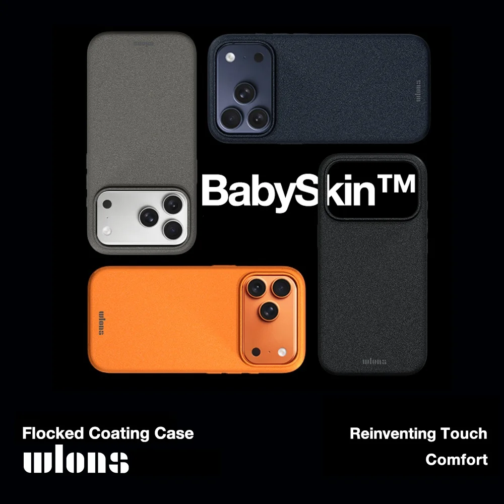 product oem manufacturer full body protection baby skin flocked coating case magnetic anti fingerprint phone cover for iphone17 pro max-9
