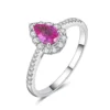 14K White Gold