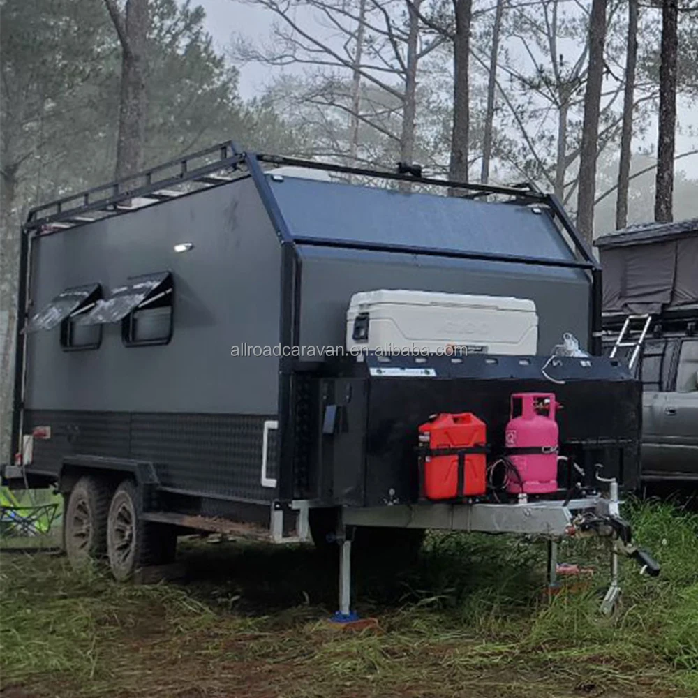 Overland camper trailer pop up ecocampor trailer camper caravan for off ...