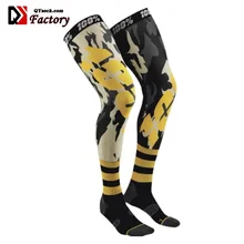 Knee-Brace Stocking Motorbike Motocross Bike Riding Mountain Bicycle Off road Long Stocking Outdoor Sport Racing Cycling Socks