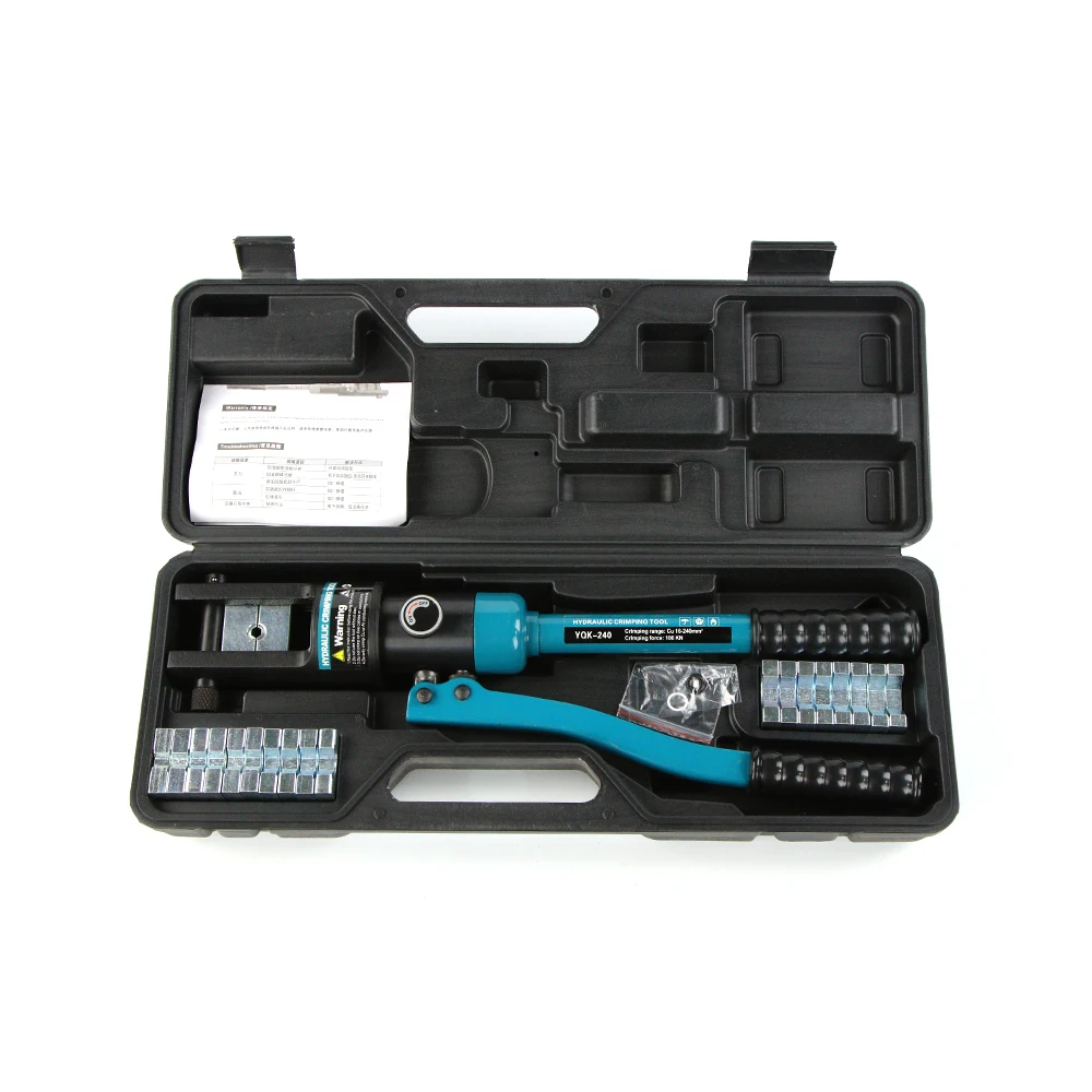 Manual Hydraulic Pliers YQK-240 Terminal Lugs Cable Crimping Pliers Crimp Tool