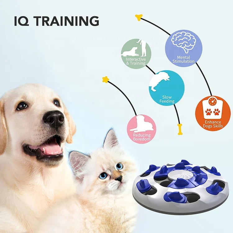 Dog Puzzle Toys Dogs Food Puzzle Feeder Slow For Large Medium Pets