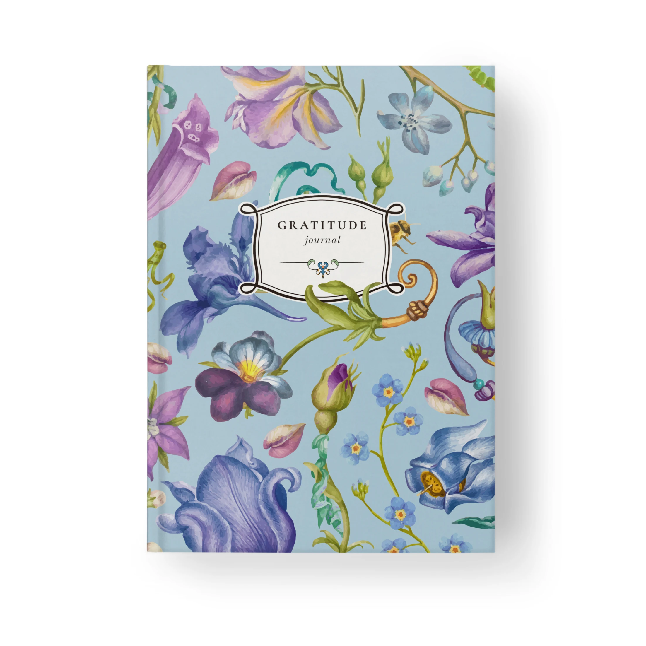 Custom Printing Gratitude Journal Undated Daily Inspirational Self Care Positivity Reflection Guided Wellness Planner Notebook