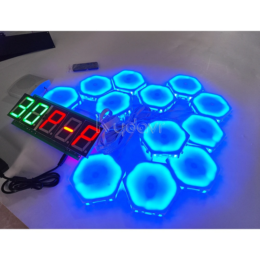 Amusement Park Exercise Responsiveness Interactive Fast Improve Challenge Led Game Reaction Training Lights with Timer