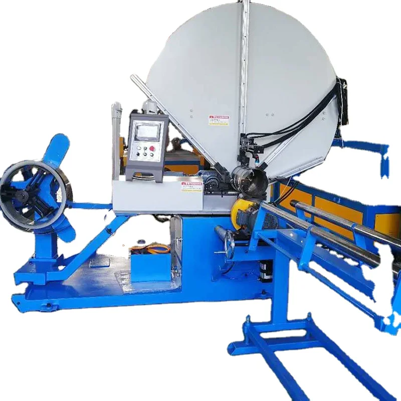 HVAC Round Auto Sheet Metal air Pipe Duct Steel Strip Mold Spiro Forming  Equipment Spiral Making Machine