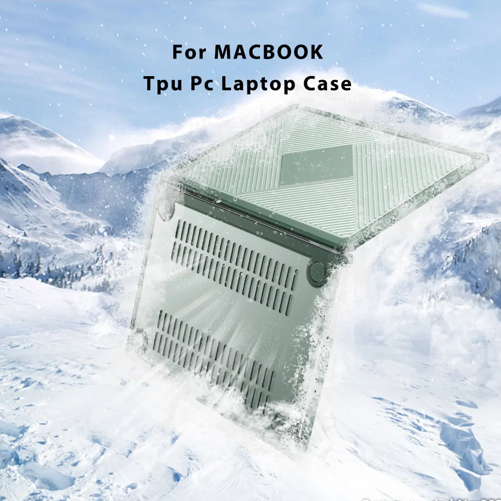 Laptop Skin Cover Tpu Pc For Apple Macbook Pro Air 2024 15 14 13 Inch Bags Covers Case M2 Cases Laptops Aire M1 BJK04 factory