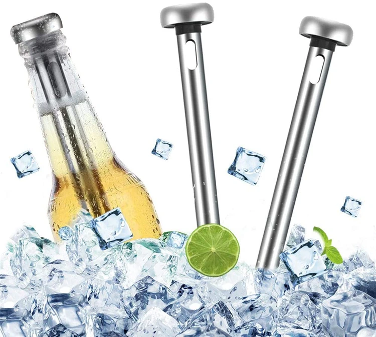 Bar Accessories 2pack Reusable Instant Beer Cooler Rod Bottles Chilling